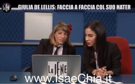 ‘Le Iene’, Giulia De Lellis incontra un suo hater e… (Video)