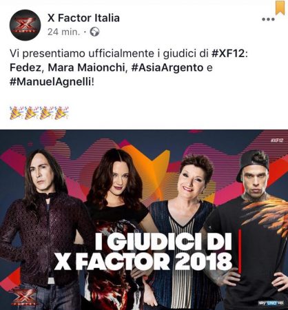Facebook - X Factor
