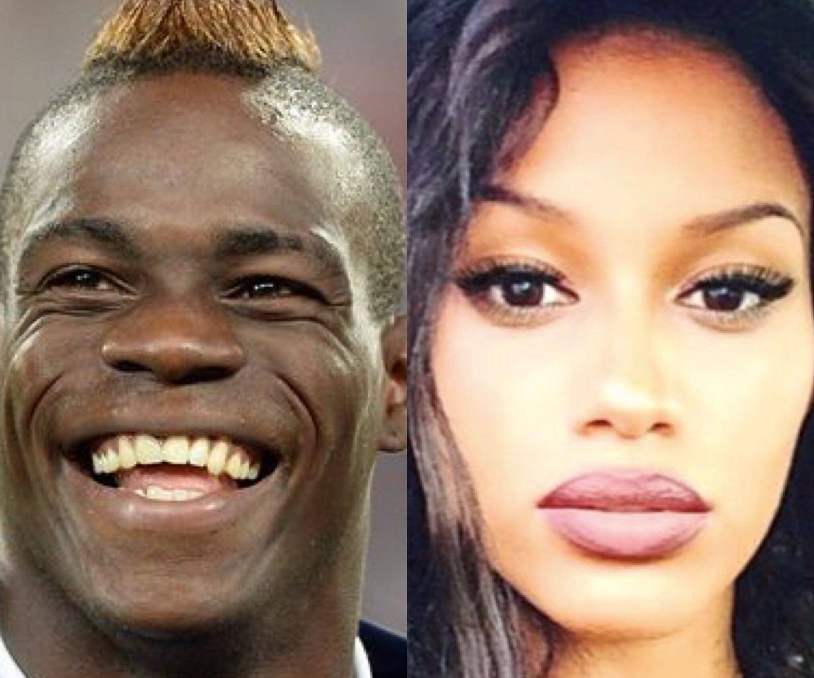 Mario Balotelli provoca sui social e l’ex fidanzata Fanny Neguesha replica al veleno: “Neanche con tutti i soldi che hai le donne riescono a stare con te!”