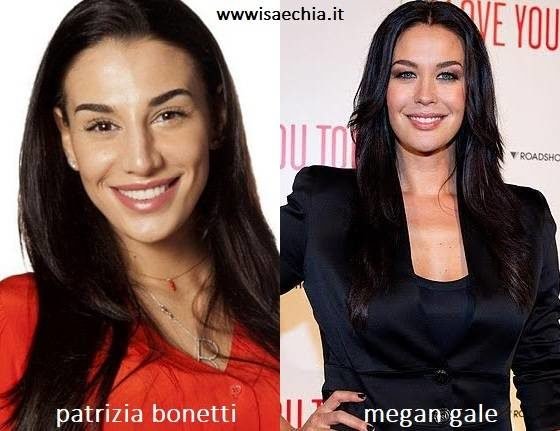 Somiglianza tra Patrizia Bonetti e Megan Gale