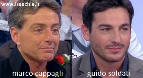 Somiglianza tra Marco Cappagli e Guido Soldati