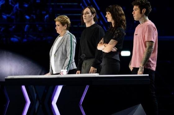 X Factor 12 - Mara Maionchi, Manuel Agnelli, Fedez e Asia Argento
