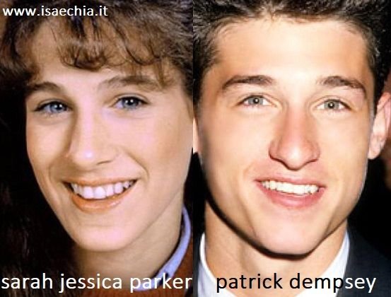 Somiglianza tra Sarah Jessica Parker e Patrick Dempsey