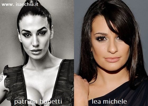 Somiglianza tra Patrizia Bonetti e Lea Michele