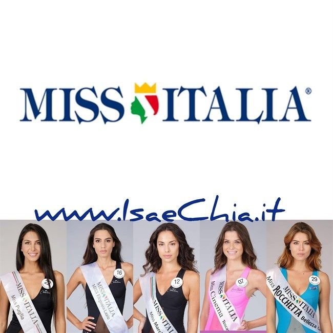 ‘Miss Italia 2018’ secondo IsaeChia.it: votate la più bella tra le nostre 5 finaliste!