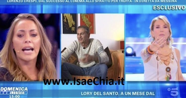 Lorenzo Crespi ancora contro Karina Cascella: “Con la mia famiglia ci troviamo costretti ad agire legalmente”. E afferma che non parteciperà più a ‘Domenica Live’