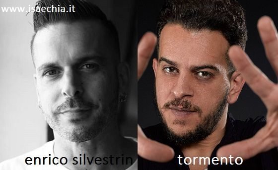 Somiglianza tra Enrico Silvestrin e Tormento