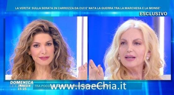 Domenica Live - Maria Monsè e Daniela Del Secco D'Aragona