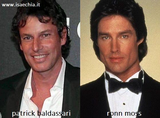 Somiglianza tra Patrick Baldassari e Ronn Moss