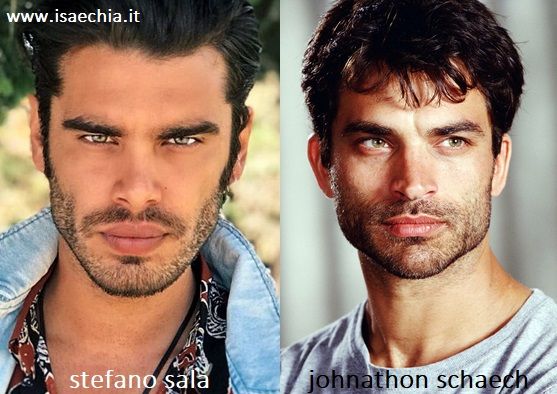 Somiglianza tra Stefano Sala e Johnathon Schaech
