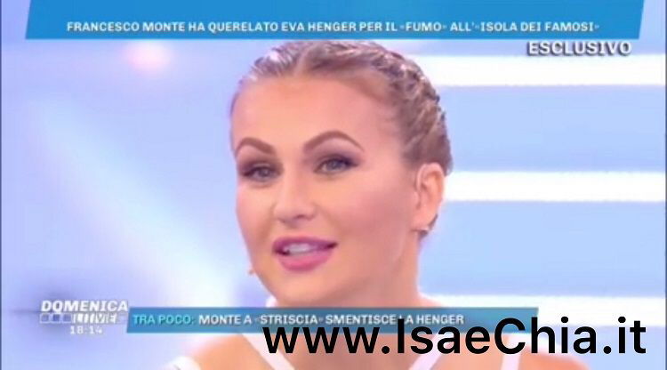 ‘Domenica Live’, Eva Henger shock: “Francesco Monte mi ha querelata per il canna-gate proprio ora che è iniziata l’’Isola 14’… che coincidenza!” preview