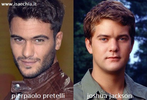 Somiglianza tra Pierpaolo Pretelli e Pacey Witter di 'Dawson's Creek'