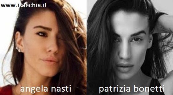 Somiglianza tra Angela Nasti e Patrizia Bonetti
