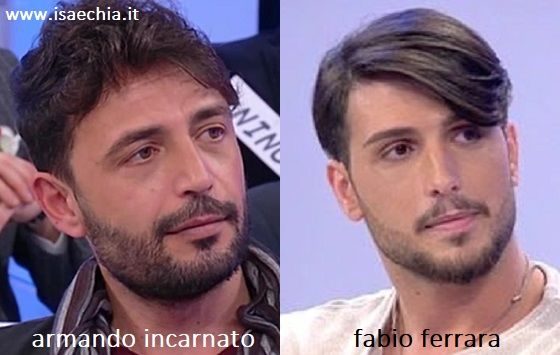 Somiglianza tra Armando Incarnato e Fabio Ferrara