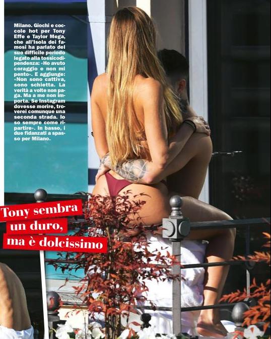 Taylor Mega Porno - Isola 14', Taylor Mega: â€œGli italiani mi hanno eliminata, ma i miei  follower su Instagram continuano ad aumentare!â€. E a proposito del sesso  col fidanzato Tony Effe... | Isa e Chia