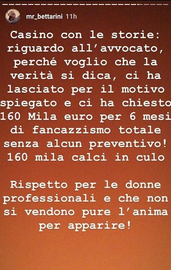 Instagram - Bettarini