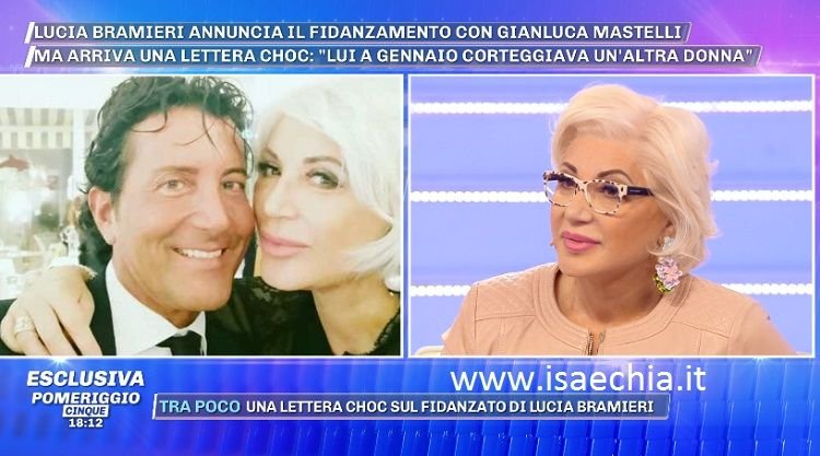 ‘Pomeriggio 5’, Barbara D’Urso riceve una segnalazione compromettente sul compagno di Lucia Bramieri, ma lei lo difende: “Voglio credere a Gianluca Mastelli!”