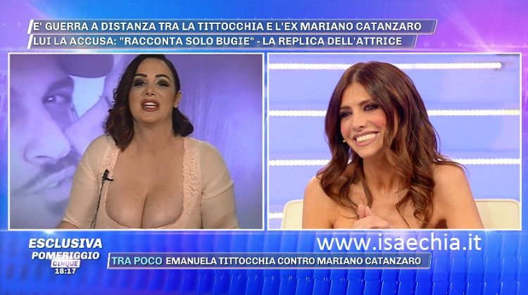 ‘Pomeriggio 5’, la Maggiorata di ‘Avanti un Altro’ Francesca Giuliano contro Mariano Catanzaro: “Mi scriveva frasi meravigliose, le stesse che mandava ad Emanuela Tittocchia!”. E l’ex tronista fa un annuncio inaspettato… (Video) preview