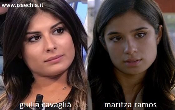 Somiglianza tra Giulia Cavaglià e Maritza Ramos di 'Orange is the New Black'