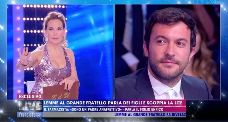 ‘Gf 16’, il figlio di Alberico Lemme difende il padre per le terribili frasi pronunciate in Casa. E Barbara D’Urso rivela quale sarà il provvedimento nei suoi confronti preview