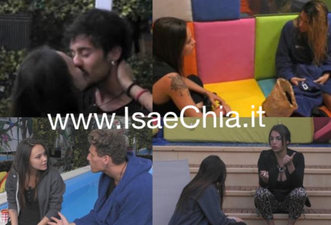 ‘Gf 16’, Martina Nasoni bacia (per la prova) Gennaro Lillio e Gaetano Arena e scatena l’ira di Francesca De Andrè ed Erica Piamonte: ecco cos’è successo! (Video) preview