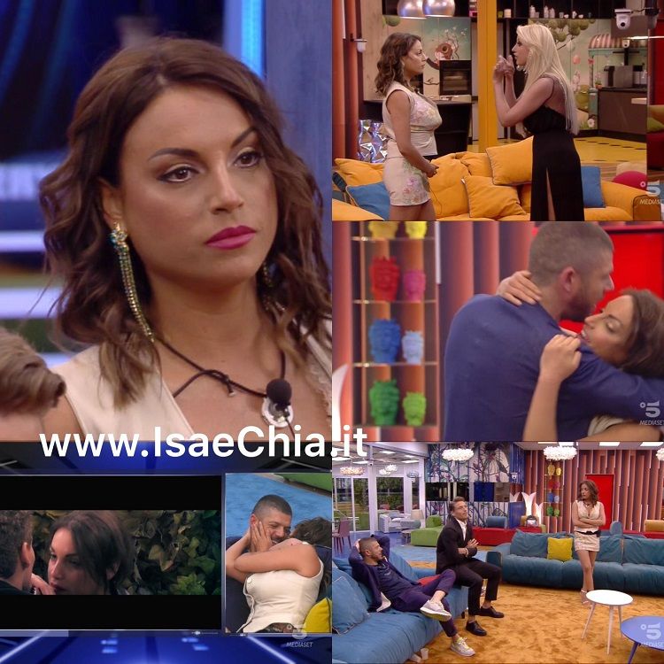 ‘Gf 16’, volano stracci tra Francesca De Andrè e Roxy, poi l’incontro col fidanzato Giorgio Tambellini che a Gennaro Lillio dice: “Se io stavo in casa facevo di peggio!” preview