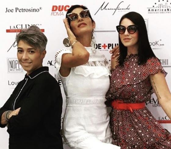 Pamela Perricciolo, Pamela Prati ed Eliana Michelazzo