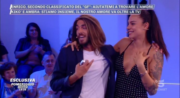 ‘Gf 16’, scoop a ‘Pomeriggio 5’: è nato l’amore tra Enrico Contarin e Audrey Chabloz! (Video) preview