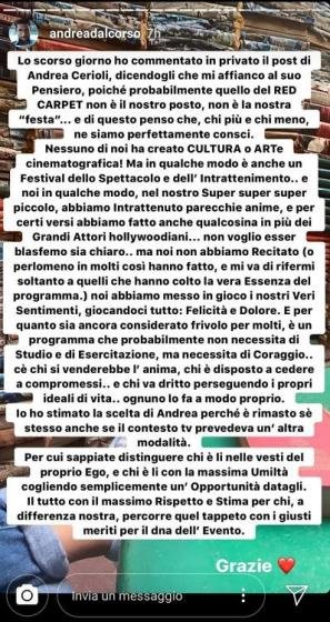Instagram Story Dal Corso