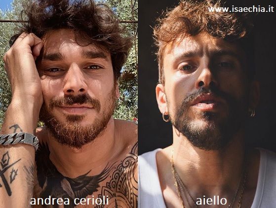 Somiglianza tra Andrea Cerioli e Aiello