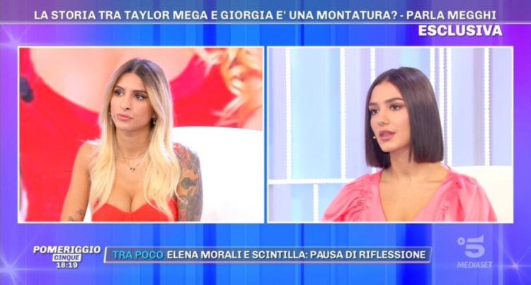 ‘Pomeriggio 5’, Megghi Galo mette in discussione la liaison tra Taylor Mega e Giorgia Caldarulo e accusa l’ex corteggiatrice: “Ha sempre avuto delle relazioni solo per interesse!” preview