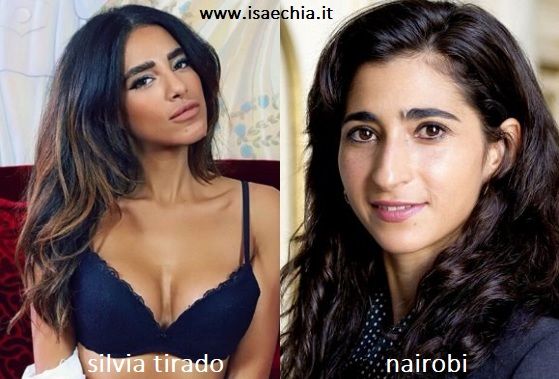 Somiglianza tra Silvia Tirado e Nairobi de 'La Casa di Carta'