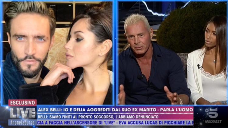 live non e la d urso l ex marito di delia duran svela tutta la verita sulla presunta aggressione ai danni di alex belli e della fidanzata quel signore e un pezzo di