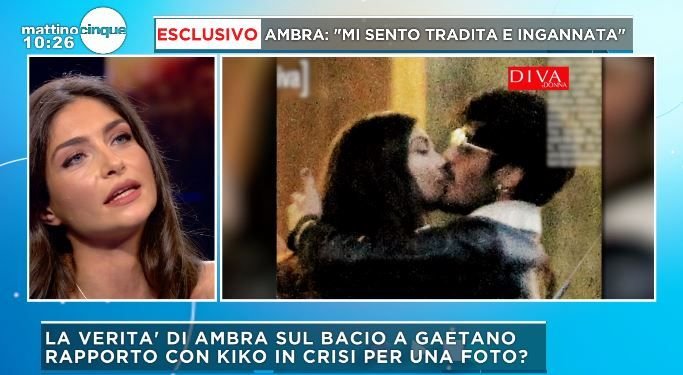 ‘Gf 16’, Ambra Lombardo a Mattino 5 racconta la sua verità sulle foto del (presunto) bacio con Gaetano Arena: le sue parole!