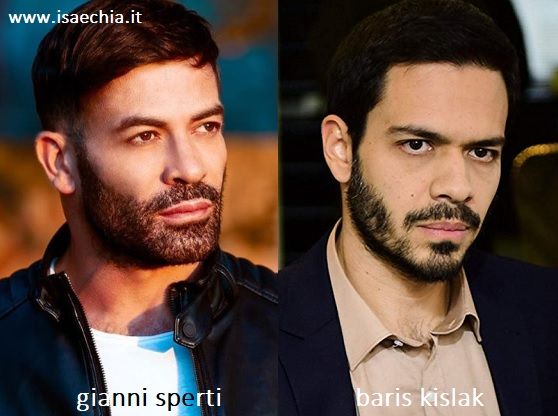 Somiglianza tra Gianni Sperti e Baris Kislak