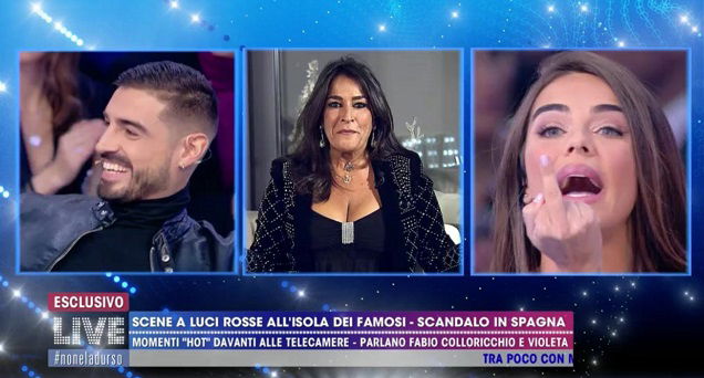 ‘Live – Non è la D’Urso’, Fabio Colloricchio e Violeta Mangrinan raccontano la loro esperienza ‘hot’ a ‘Supervivientes’. E scatta la lite trash con Aida Nizar (Video) preview