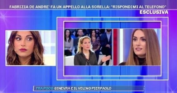 ‘Pomeriggio 5’, Francesca De Andrè risponde all’appello della sorella Fabrizia: “È stata un’ennesima coltellata, non posso più fidarmi di nessuno” (Video)