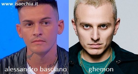 Somiglianza tra Alessandro Basciano e Ghemon