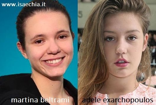 Somiglianza tra Martina Beltrami e Adele Exarchopoulos