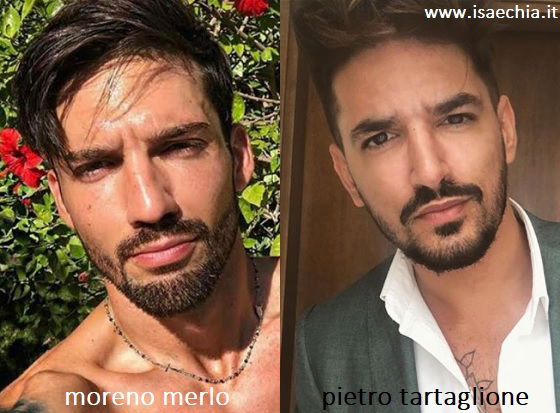 Somiglianza tra Moreno Merlo e Pietro Tartaglione