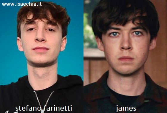 Somiglianza tra Stefano Farinetti e James di 'The End of The F***ing World'