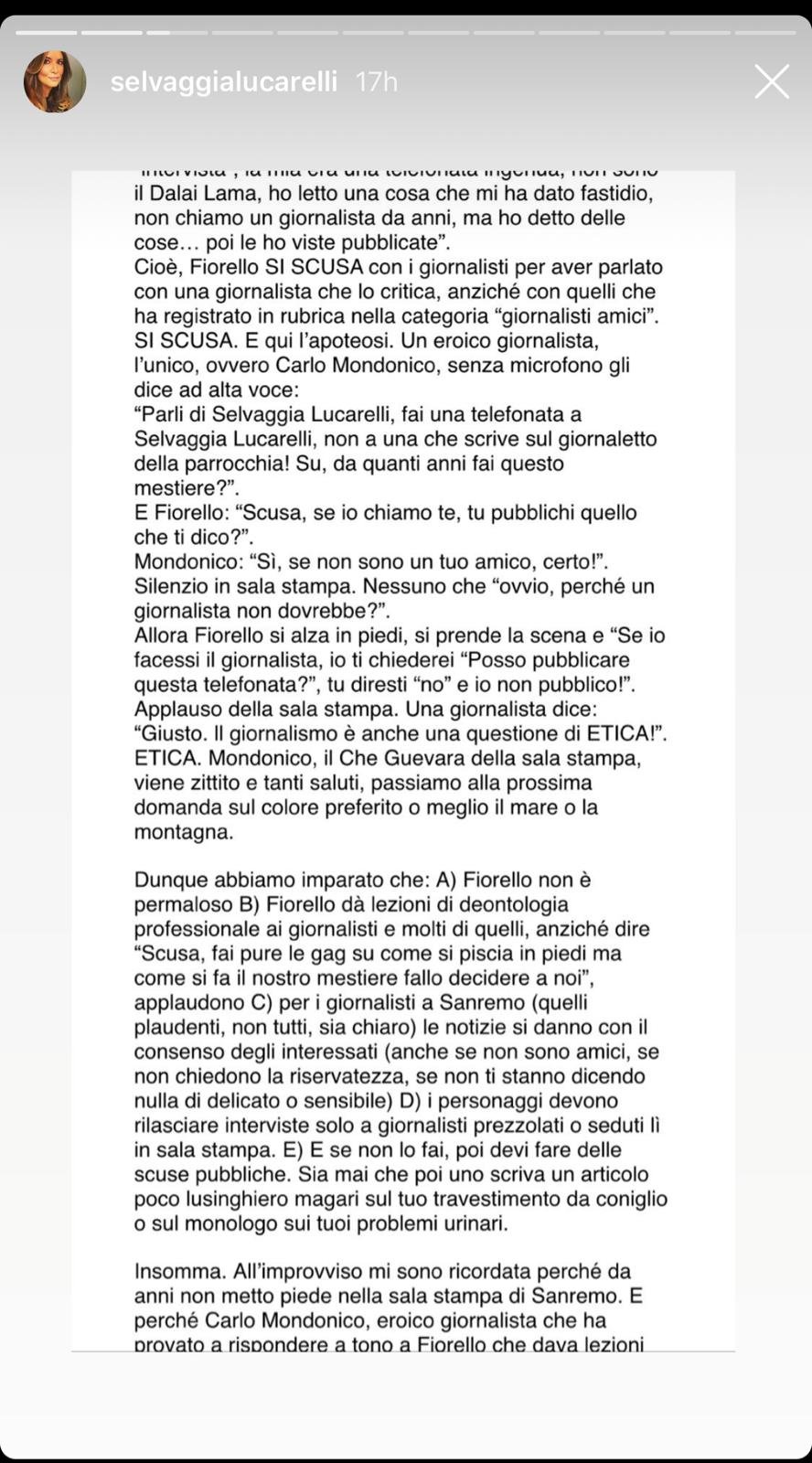 Selvaggia Lucarelli on X: Ragazzi, parlando di Sanremo, non ci siamo  soffermati sulla vera notizia: lo conduce uno che ha il profilo di coppia  su Instagram.  / X