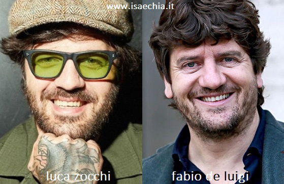 Somiglianza tra Luca Zocchi e Fabio De Luigi