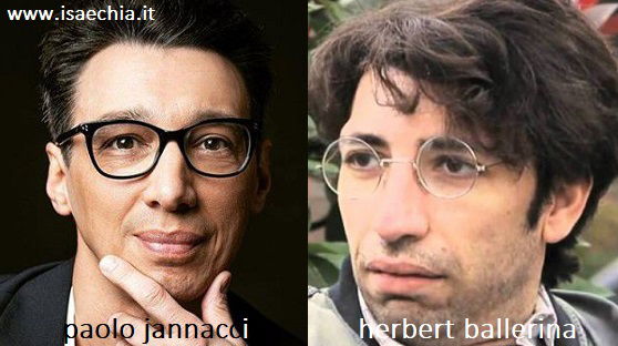 Somiglianza tra Paolo Jannacci e Herbert Ballerina