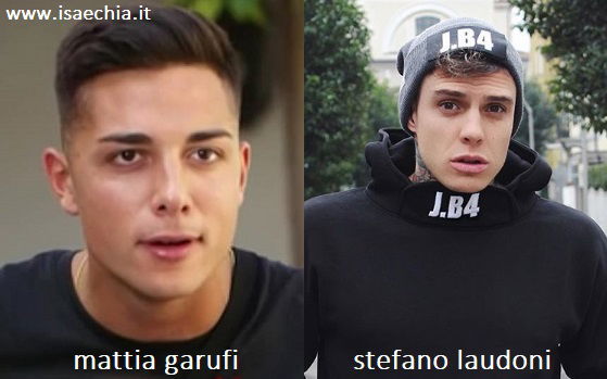 Somiglianza tra Stefano Laudoni e Mattia Garufi di 'Ex on the Beach'