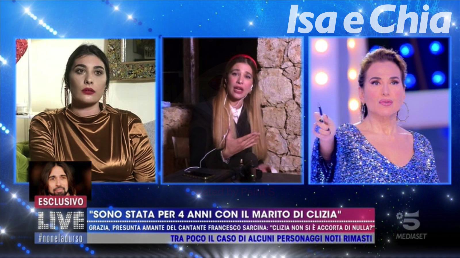 ‘Live – Non è la D’Urso’, volano stracci tra Clizia Incorvaia e l’amante di Francesco Sarcina: “Meno male che ci sono io che ti sto dando un po’ di lustro!” (Video)