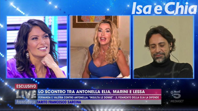 ‘Live – Non è la D’Urso’, Valeria Marini e Fernanda Lessa faccia a faccia col fidanzato di Antonella Elia. E a proposito del discusso tampone per il Coronavirus… (Video) preview