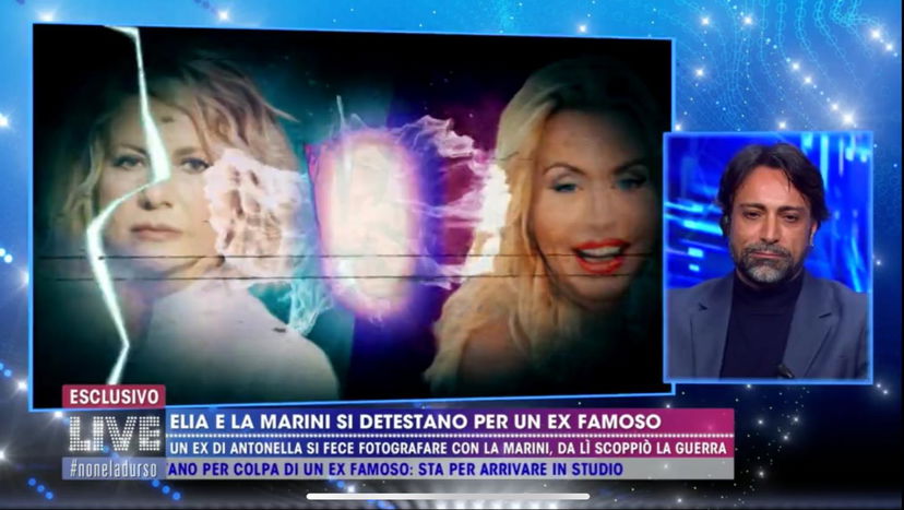 ‘Live – Non è la D’Urso’, arriva in studio l’uomo (famoso) che avrebbe scatenato la rivalità tra Antonella Elia e Valeria Marini e svela un aneddoto hot! (Video) preview