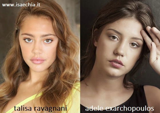 Somiglianza tra Talisa Ravagnani e Adèle Exarchopoulos