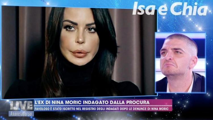 ‘Live – Non è la D’Urso’, risvolti choc tra Nina Moric e Luigi Favoloso: lui finisce nel registro degli indagati, si difende e fa una rivelazione
